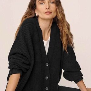 jenni kayne cashmere cardigan size large